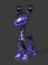 Purple Draffi (2021) - digital 3D Purple Draffi (2021) - digital 3D