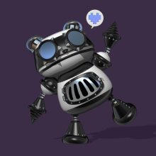 Panda Robot (2021) - digital 3D Panda Robot (2021) - digital 3D
