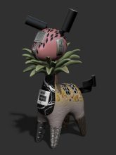 Texture Monster Break (2021) - digital 3D Texture Monster Break (2021) - digital 3D