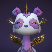 Pandragoncorn - head (2023) - 3D Pandragoncorn - head (2023) - 3D