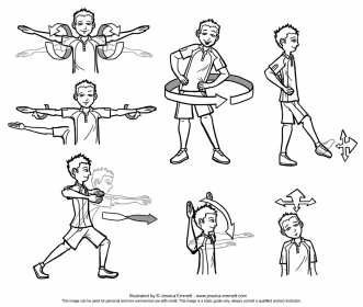Beginners Archery - Warm up Exercises (2014)