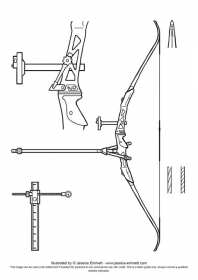 Recurve Extended Terminology Diagram - Add Your Own Text (2016)
