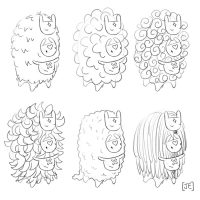 Trisheepi sketch ideas (2019)