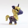 Designer Toy - Black Gold Hearts Unicorn (2017)