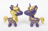 Designer Toy - Purple Fleurdelis Unicorn (2018) - Commission