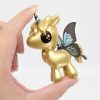 Designer Toy - Blue Gold Butterfly  Unicorn (2019)