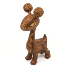 Designer Toy - Wooden Painted Draffi (2019) Designer Toy - Wooden Painted Draffi (2019)
