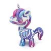 3” Candy Watercolour Skeleton Unicorn (2020) - Designer Toy