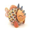 Orange Spikes - Ballballfish by 78jo Custom (2020) - Designer Toy