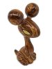 Polished Wood Effect Draffi Pup (2020) - Designer Toy