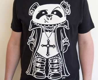 Goth Panda - modelled zoomed (2014)