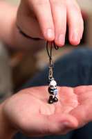 handheld Panda Charm - dangle (2014)