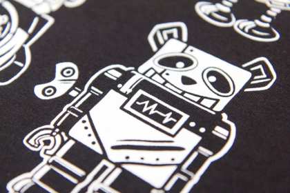 Panda Robots design close-up (2014)